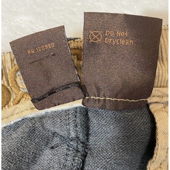 Mens 38x32 Relaxed Straight Leg Gray Cotton Pants BORN 38 - Picture 7 of 11